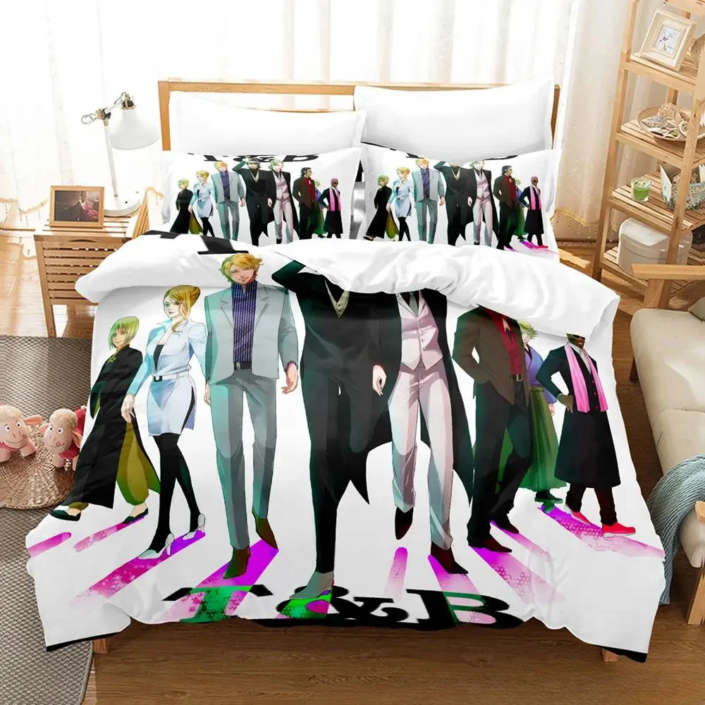 

3d Print Anime Tiger Bunny Bedding Set Single Twin Full Queen King Size Bed Set Adult Kid Bedroom Duvetcover Sets Home Textile