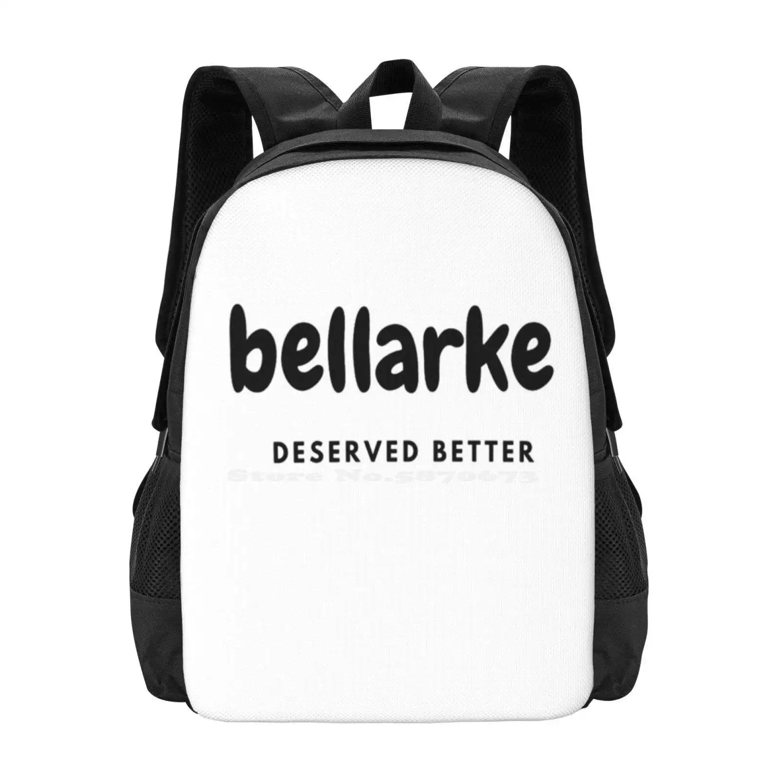 Bellarke Fashion Pattern Design Travel Laptop School Backpack Bag The 100 Quotes The 100 Tv Show Bellamy Blake Clarke Griffin