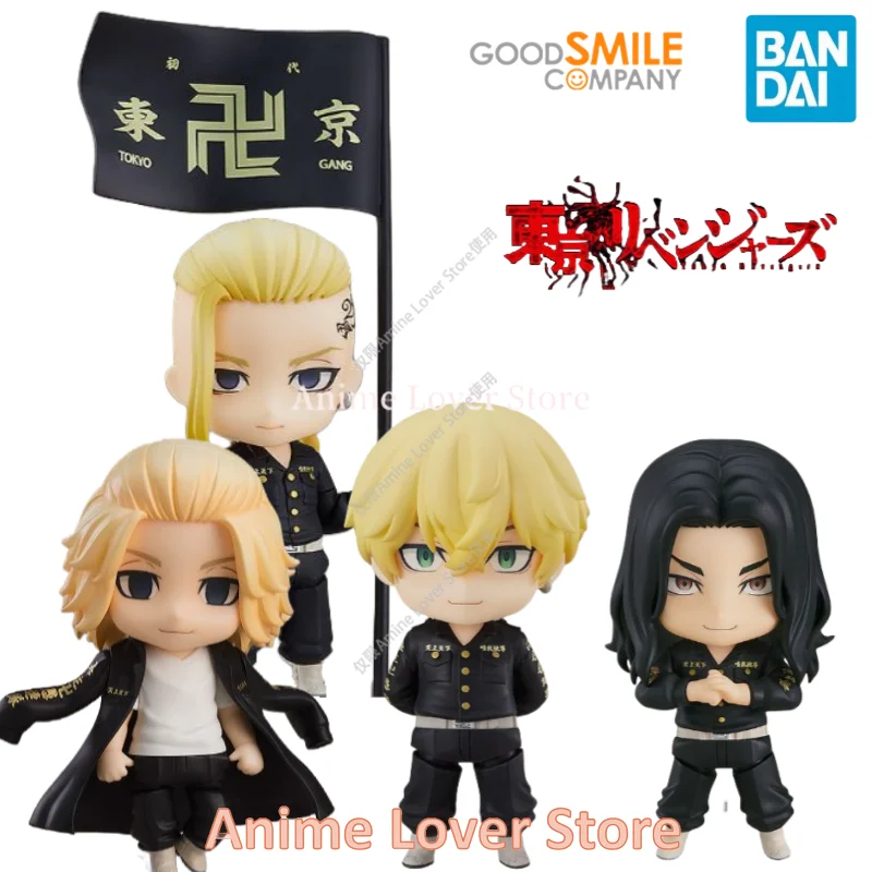 In Stock Original Bandai Good Smile GSC Tokyo Revengers Manjiro Sano Chitose Matsuno Baji Keisuke Draken Anime Figures Toys