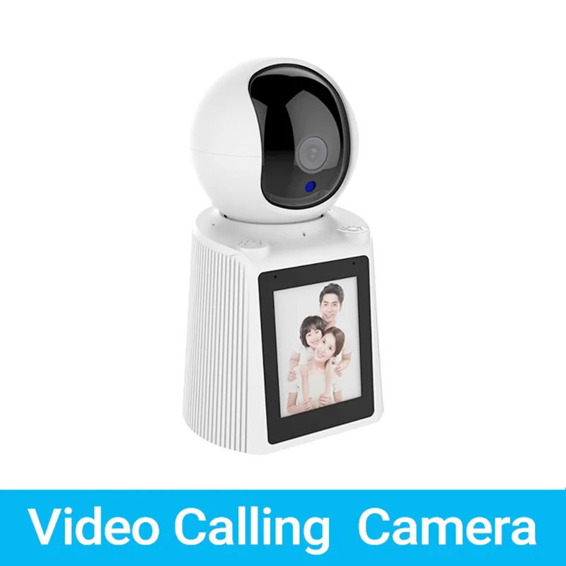 Saikiot V380 Pro 2MP 1080P Wireless Baby Monitor Camera with 3 Inch Screen Auto Tracking 360 WIFI Video Calling Baby PTZ Camera