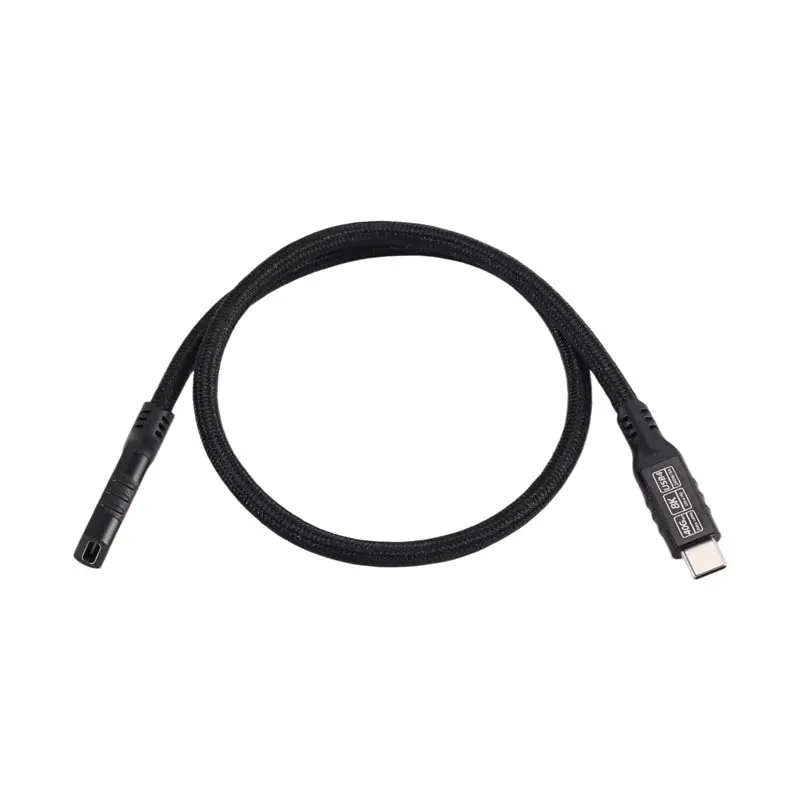USB4 Type-C Male To Female Extension Cable 240W PD 40Gbps Data 8K@ 60Hz Video Cord USB4 Type-C Cable 0.5M-Y44A