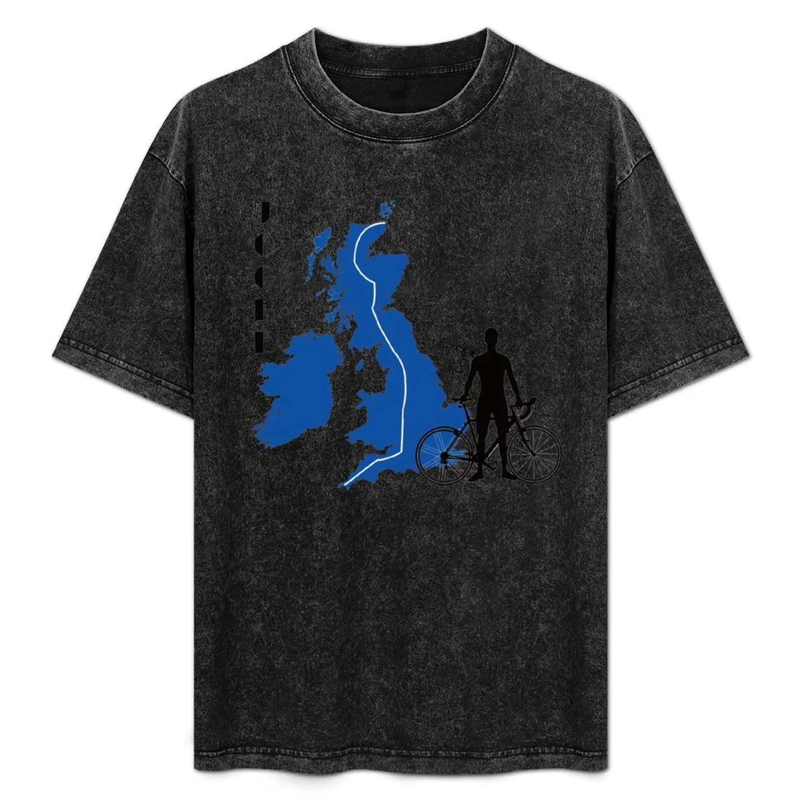 

JOGLE John O'Groats to Lands End(Blue/Black) T-Shirt man graphic t shirt essential t shirt T-Shirt