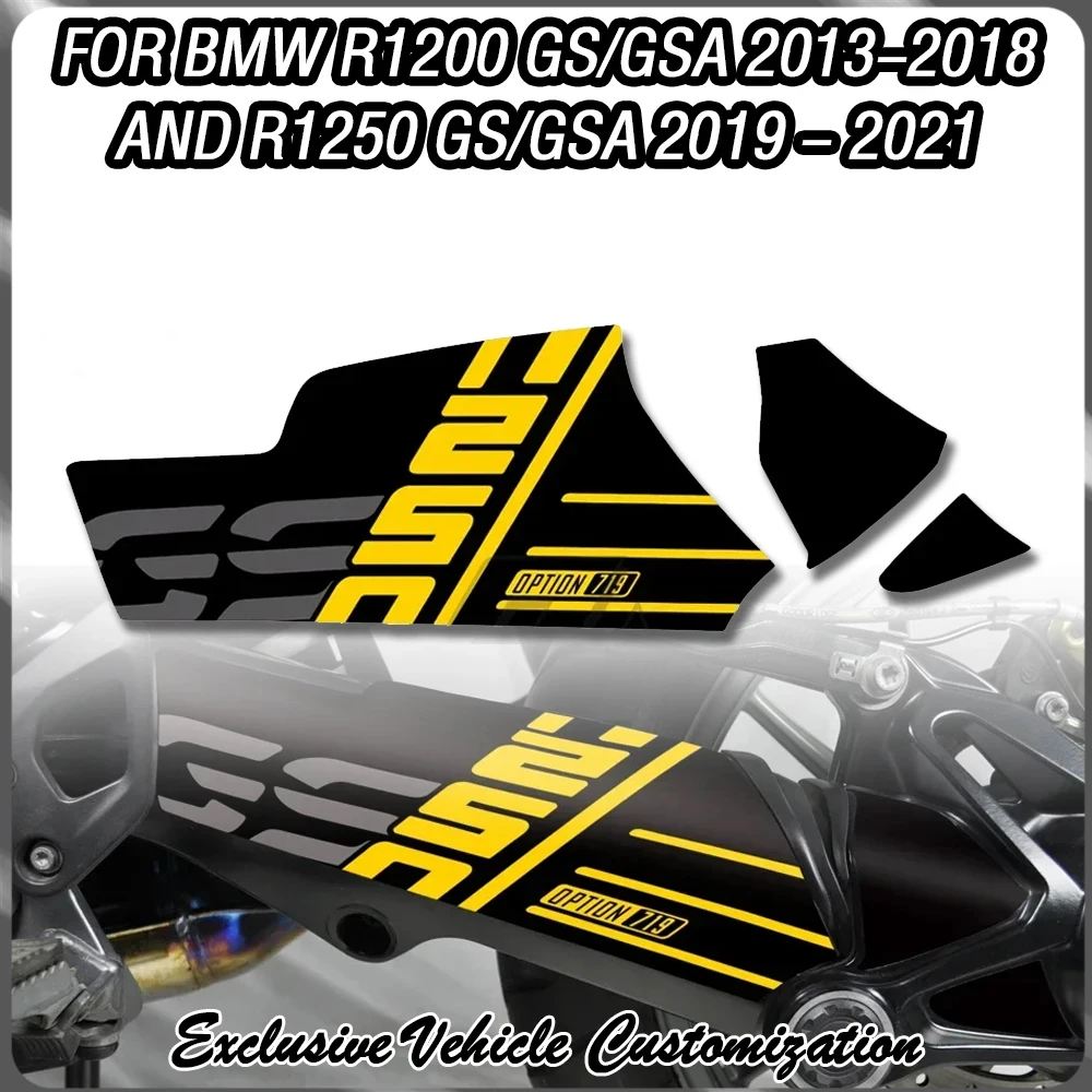 

Для BMW R1200 GS/GSA 2013-2018 и R1250 GS/GSA 2019-2021 комплект декоративных наклеек для модификации мотоцикла