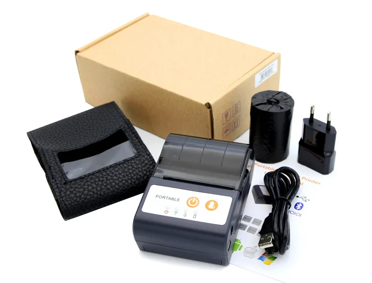 Portable 58mm Bluetooth Receipt 2 Inch Mini Hot Handheld Mobile Pocket Bluetooth Wireless Printer