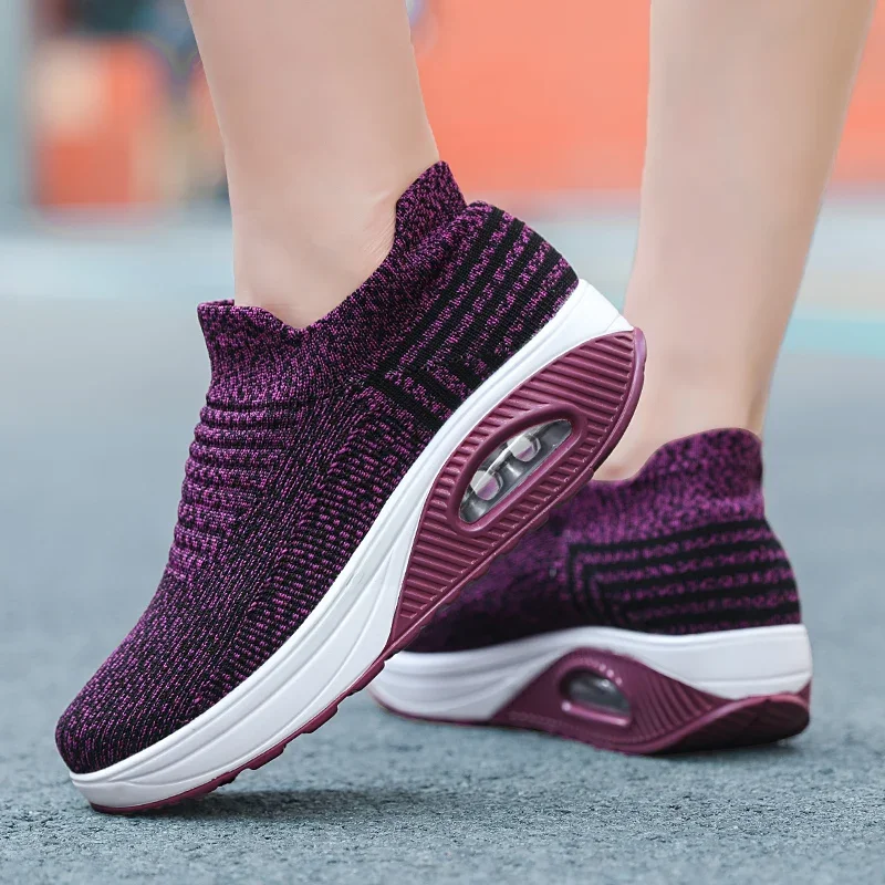 2023 Sneakers Women  Orthopedic Sneakers for Women Platform White Black Red Walking Shoes Women Women Casual Shoes Lightweight