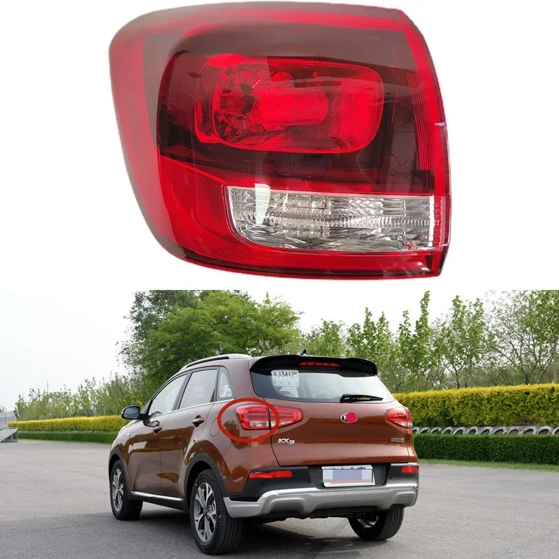 

For Kia KX3 Seltos 2015-2019 Car Accessories Rear Outside Tail Light Assembly Stop Lights Parking Lamp Turn signal Rear lamp