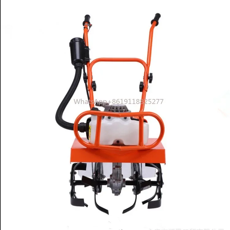 Small Gasoline-Powered Micro-Cultivator Multi-Purpose Cultivator Agricultural Field Cultivator