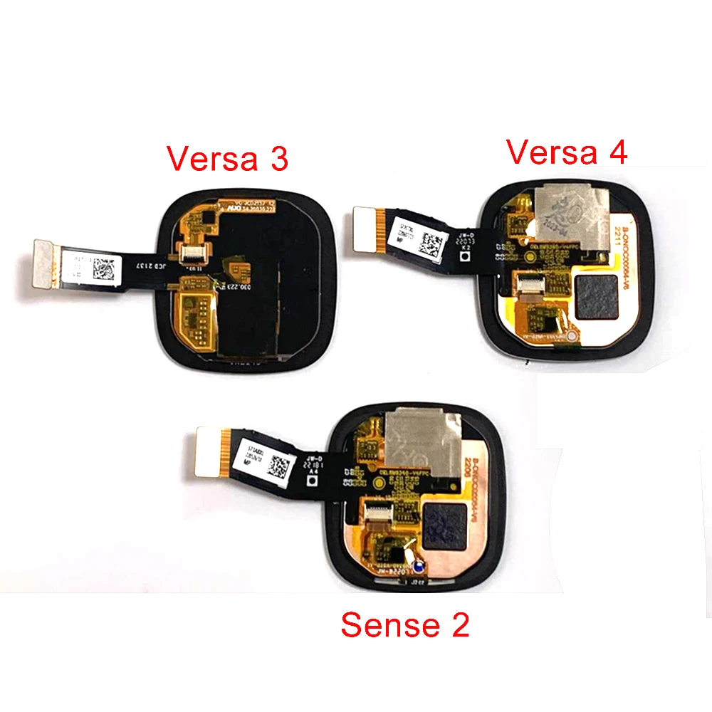 Original M&Sen For Fitbit Versa 3 LCD Display Screen Touch Panel Digitizer For Fitbit Versa 4 Watch LCD Sense 2 Versa 3