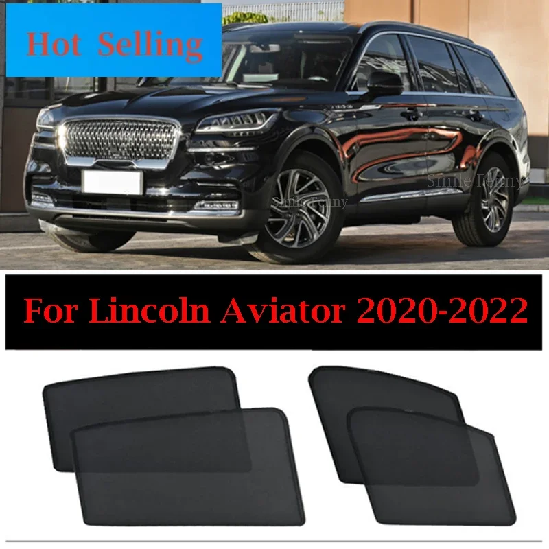 

Аксессуары для Lincoln Aviator 2022 2021 2020, автомобильный солнцезащитный козырек, защита от УФ-лучей, защита бокового окна, Фотоштора