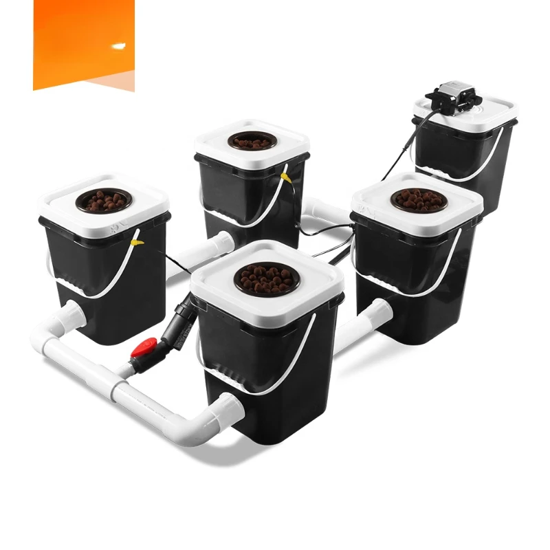 

Hot-Selling Indoor Hydroponic Soil System Hydroponic Dutch Bucket With Led Light Hydroponic Supplier From China