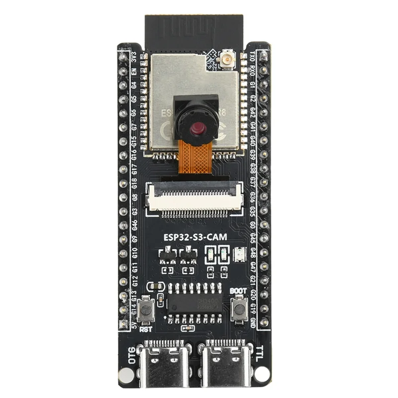

Плата разработки ABUO-ESP32-S3-N16R8 ESP32-S3-CAM с встроенным модулем камеры Wi-Fi Bluetooth Core CH340