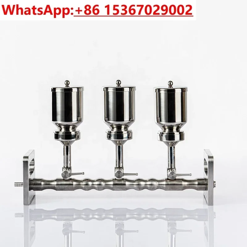 Factory direct salesChemical Filter/Filtration System Chemical  for HPLC System with Magnetic Type Stainless Steel 316L Funnel