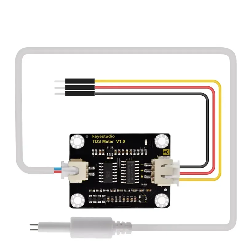 DIY Electronic STEM for Arduino Water Quality Testing Analog Probe Waterproof Total Dissolved Solid Tds Sensor Module