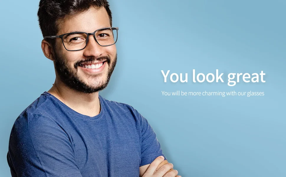 BLUEMOKY Anti Blue Light Reading Glasses For Men Women,Sport Square Frame Readers Anti Glare Computer Eyewear