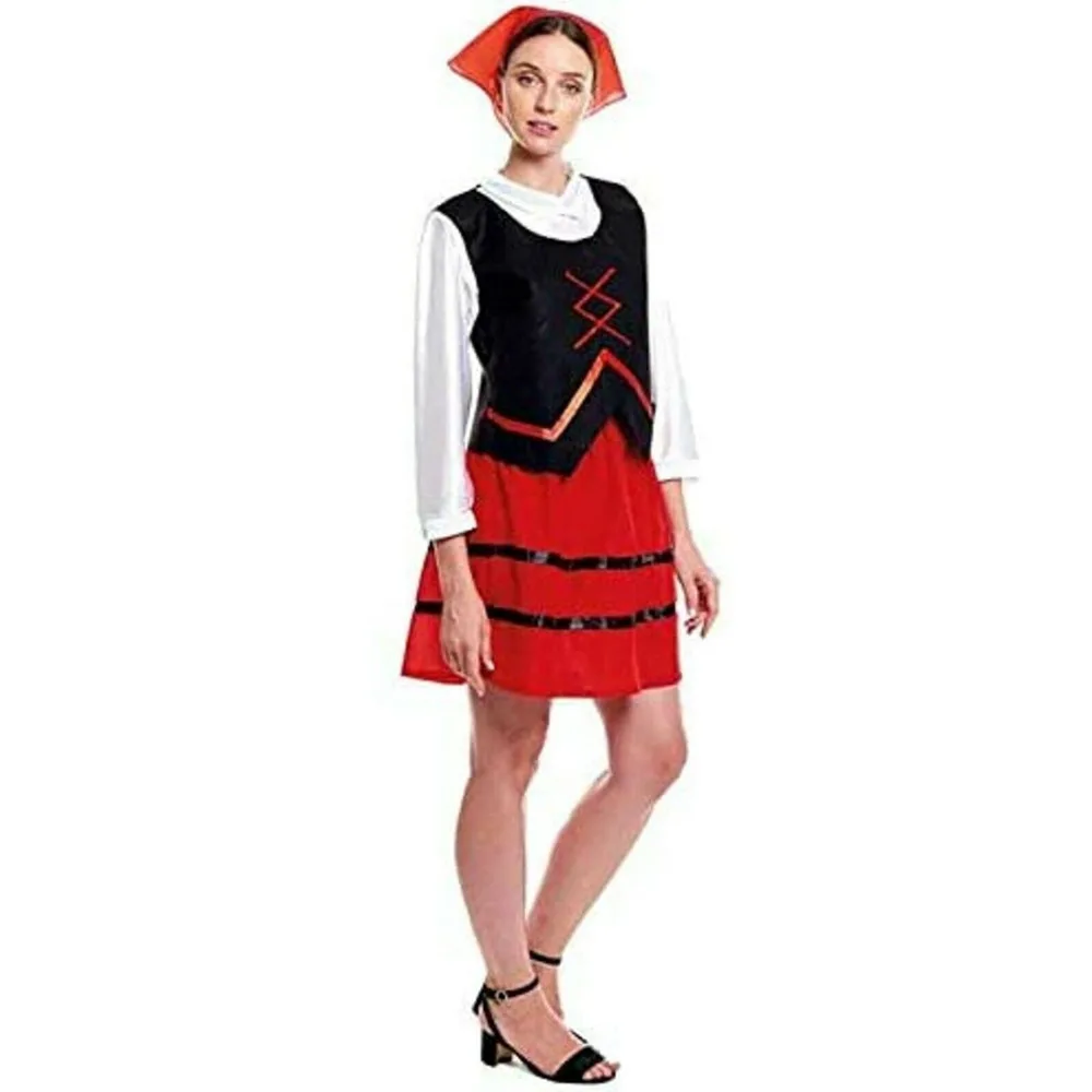 Disfraz Pastora Clásica Mujer (Talla L) Fiesta Navidad Teatro