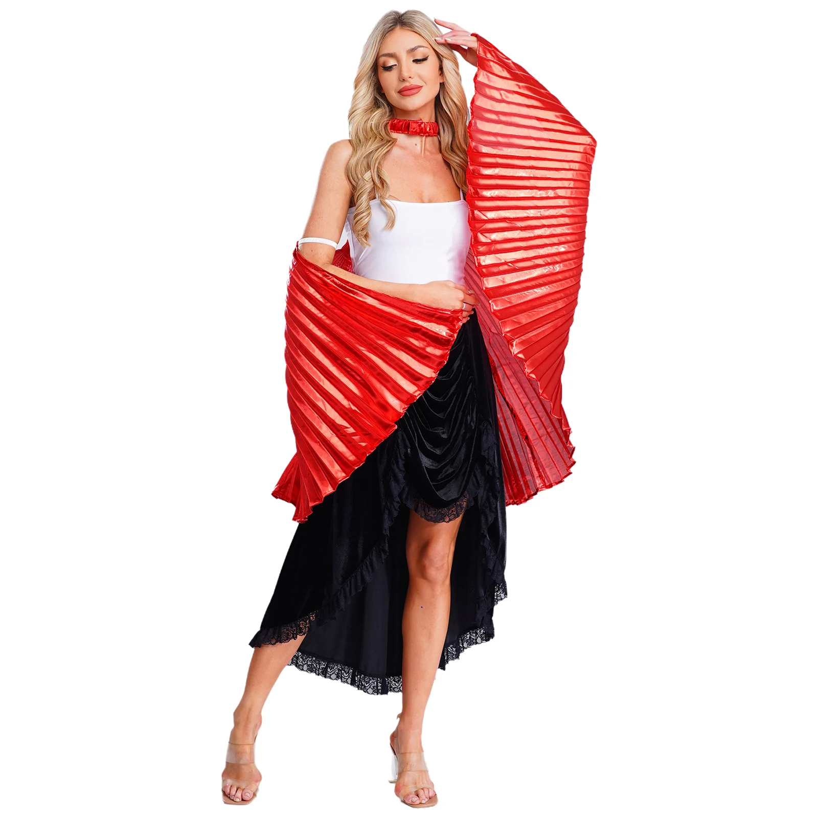 Fairy buikdansvleugels voor volwassen artiesten met volledige cirkelbeweging en lichtgewicht ontwerp, ideaal voor choreografie en recital