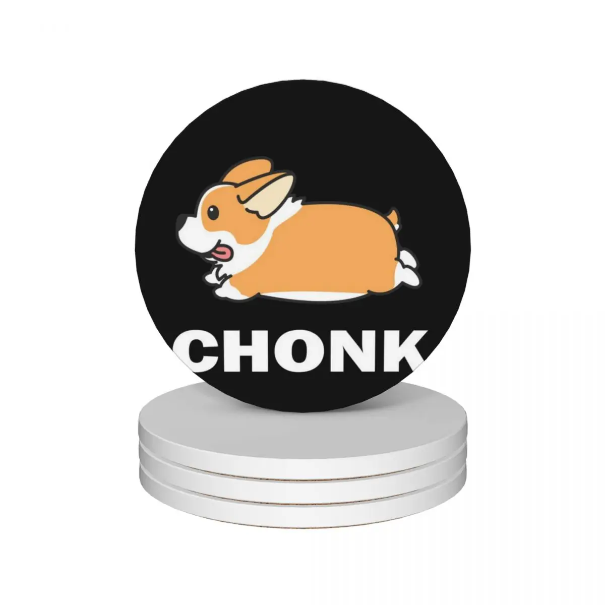 

Corgi Ceramic Coasters (Set of 4) custom funny Coasters