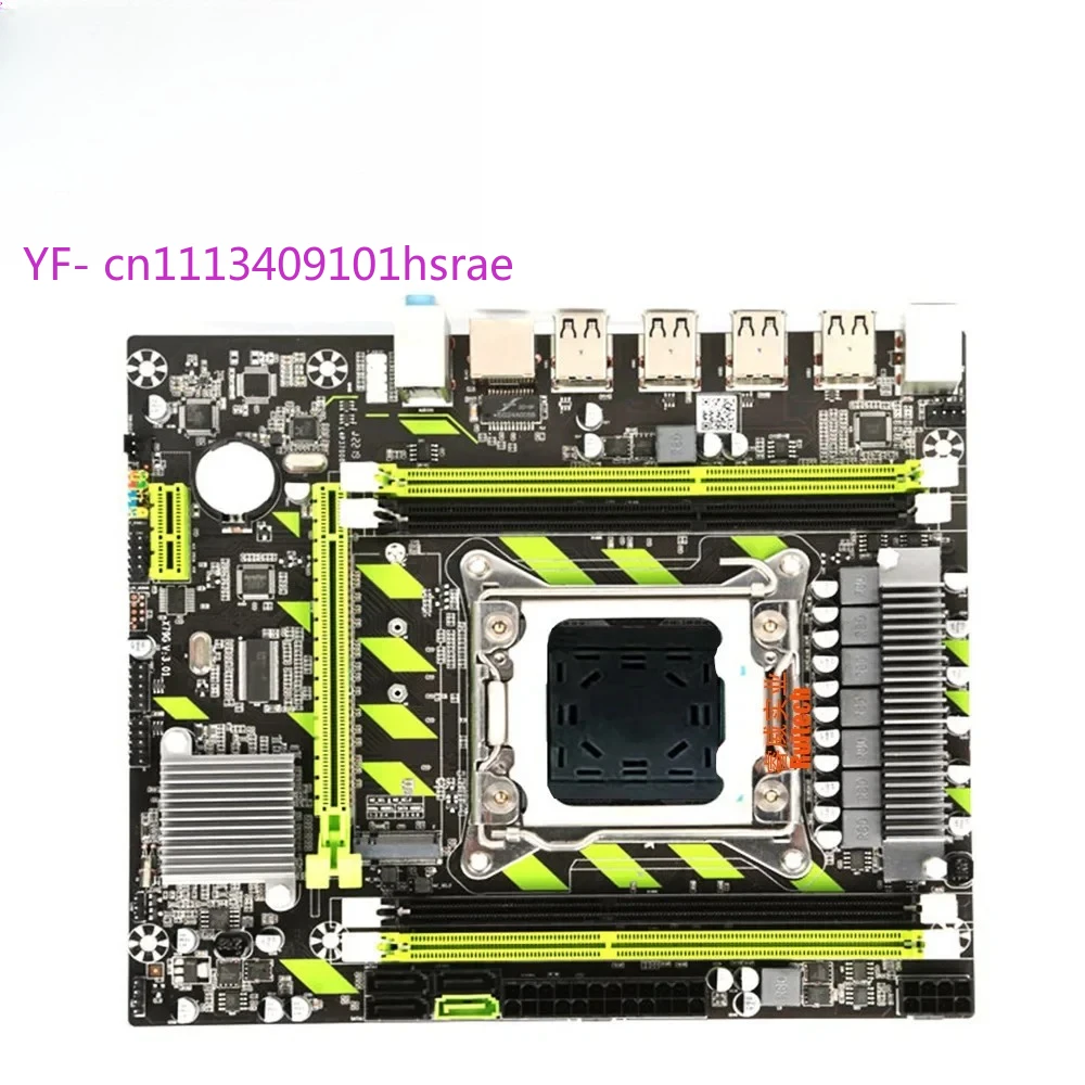 X79G LGA 2011 Desktop Mainboard M.2 NVMe Slot DDR3 RECC Memory Support Gaming Motherboard