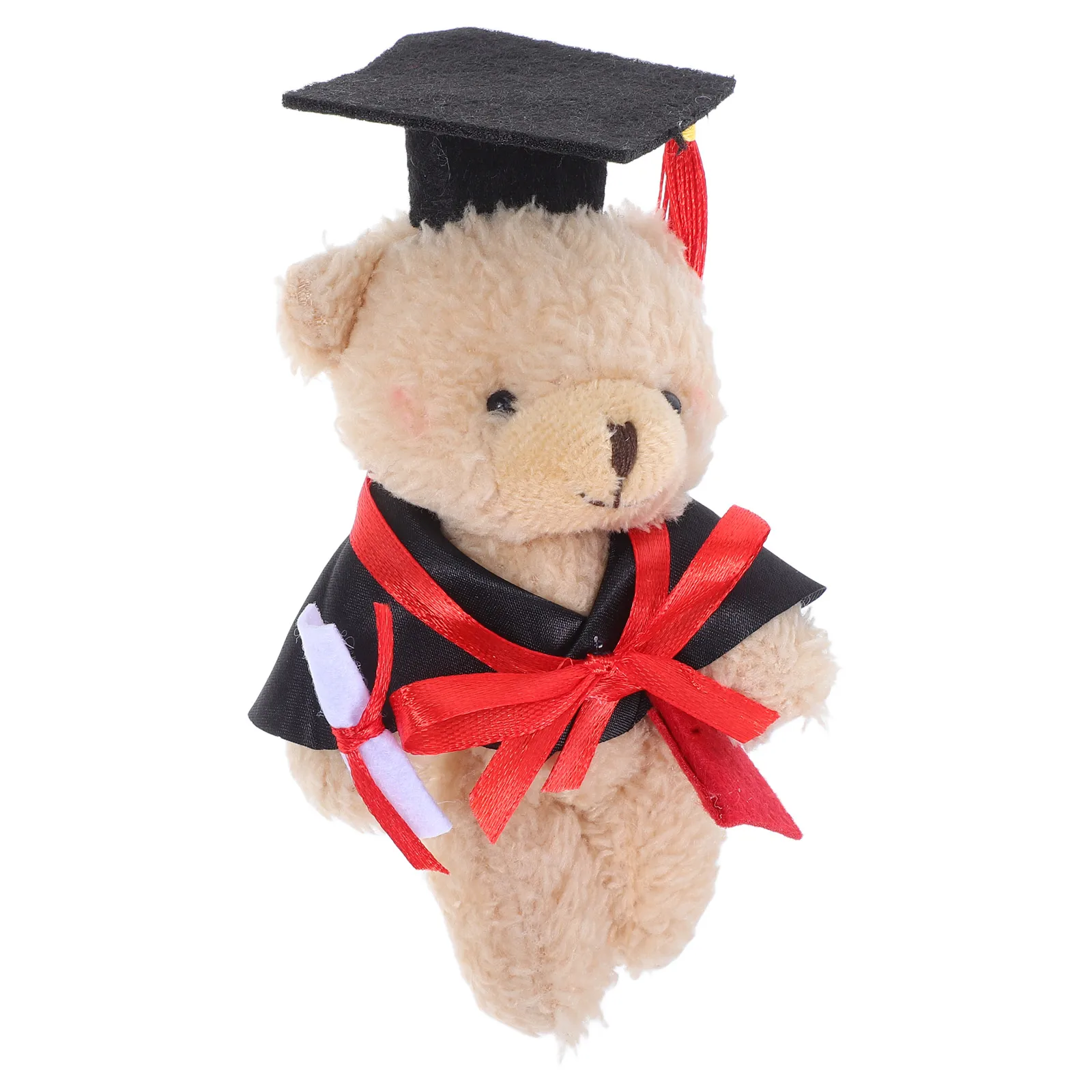 

Mini Graduation Bear Toy Stuffed Animal Decorations for Home Party Bulk Soft Material Graduate Centerpiece