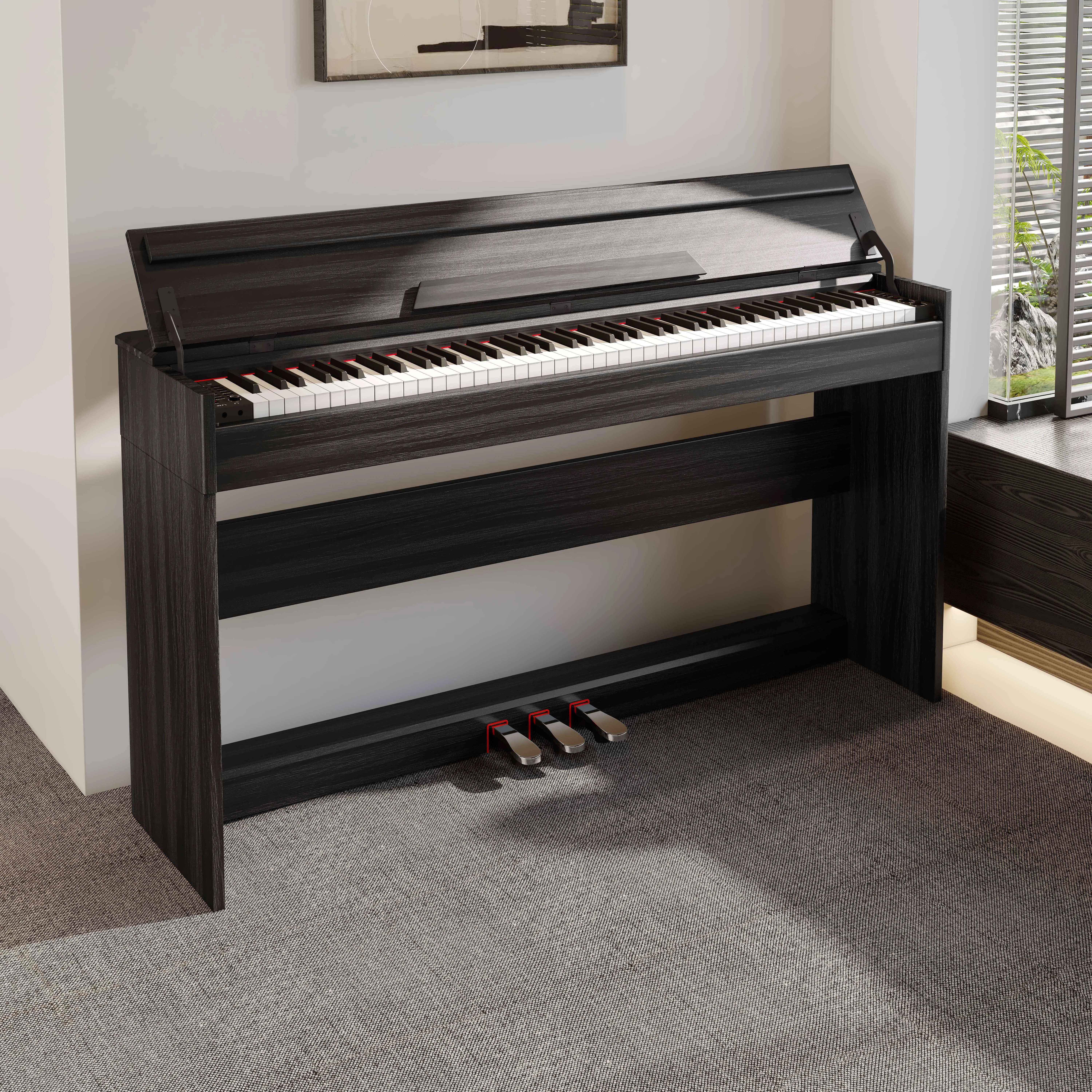 Musical Instrument Piano Digital Price Piano 88 Keys Studio Keyboard Piano Professionnel