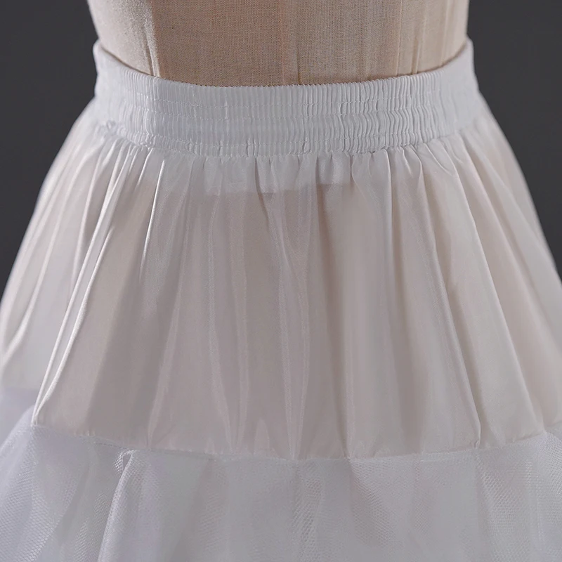 4-layer Boneless Wedding Dress Skirt Support Bridal Dress Loop Less Apron Daily Performance Dress Support Skirt Skirt