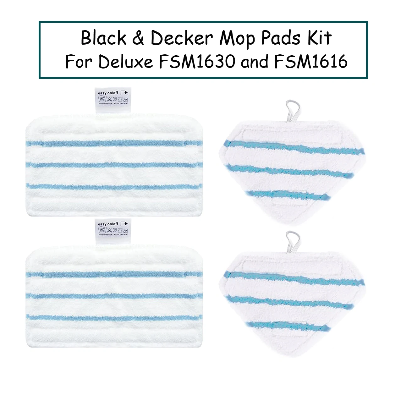 مُعدّل الممسحة الميكروفيبر المربعة والثلثية FSMP20 وFSMP30 لمكنسة البخار Black and Decker FSM1630 وFSM1616 – تقييم شامل ودليل عملي