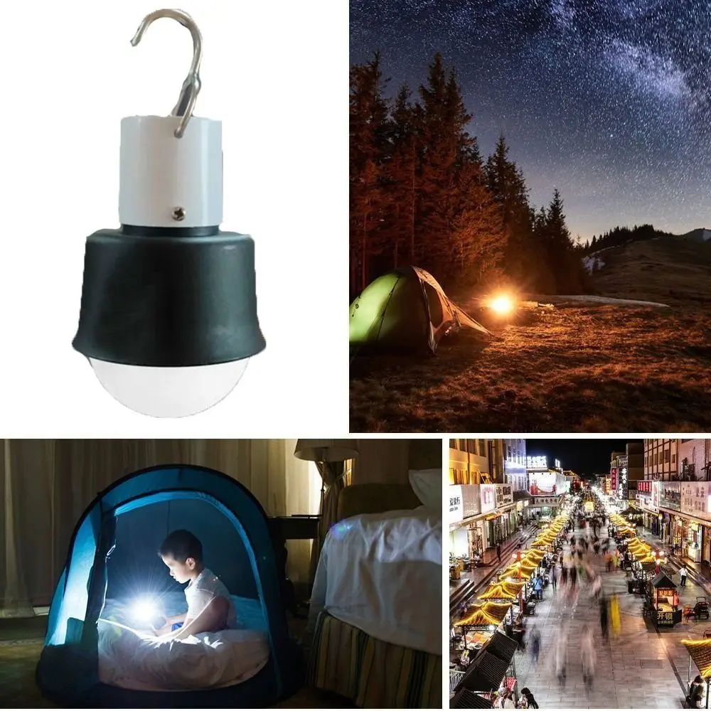 

Panel Powered Colorful Party Lights USB Charging Energy Saving RGBW Lamps Voice Activated Portable LED Bulb Light Outdoor