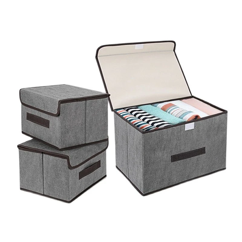 

Home non-woven folding storage box combination home supplies clothing underwear socks children's toys cosmetics storage box