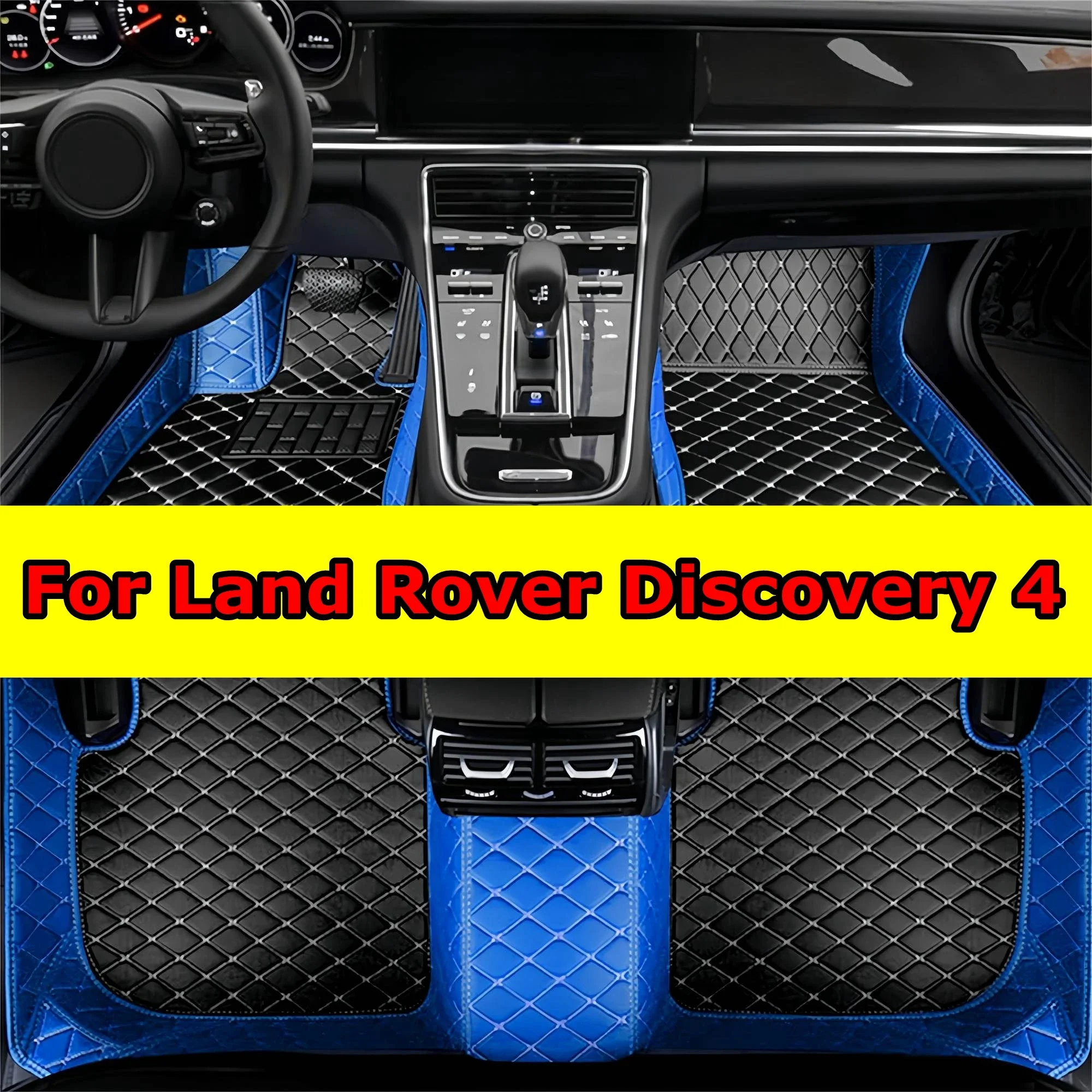 

Thickening Car Floor Mats for Land Rover Discovery 4 2010 2011 2012 2013 2014 2015 2016 5Seats Coverage Floor Liners Weather Lea