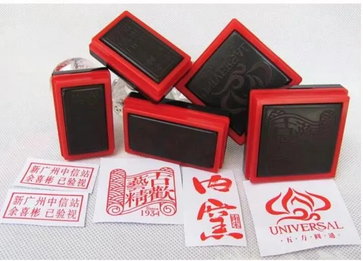 شعار شخصي ختم التحبير الذاتي مخصص الحبر الحساس للضوء ختم صورتك التصميم #5