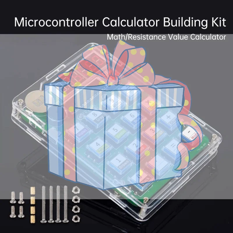 

Electronic DIY Calculator Production Kit LED Digital Tube Display With Shell Single-Chip Microcomputer Soldering Practice