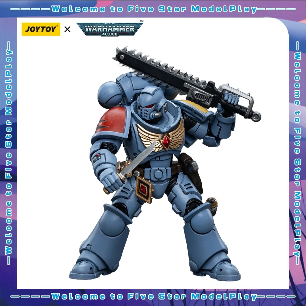 

【FS】JOYTOY Warhammer 40K Масштабные фигурки 1/1: Модели Space Wolves Intercessors, игрушки, подарки