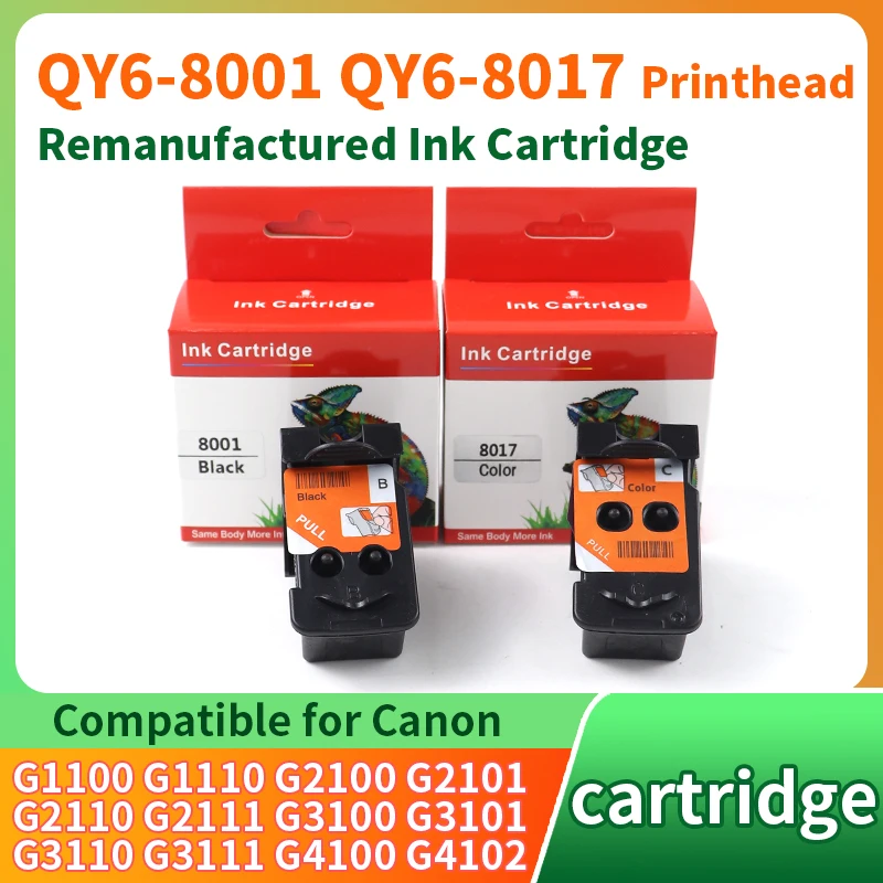 QY6-8001 QY6-8017 PrintHead compatible for Canon Pixma G1100 G2100 G4100 G1110 G1111 G2110 G2111 G3111 G4110 G4111 G3100 printer