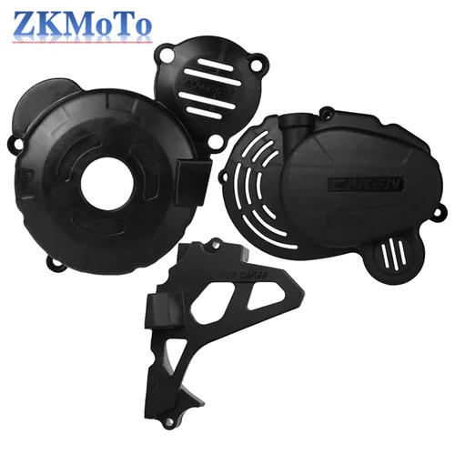 Imagen 2 del producto Protector de embrague de motor de motocicleta, cubierta de bomba de agua, Protector de encendido para motor ZongShen CB250F ZS172FMM-3 KAYO T4 GUIZUN BOSUER