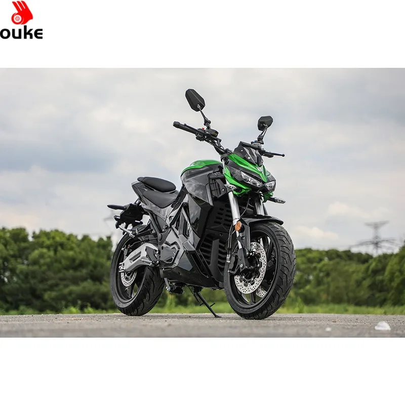 2025 أحدث عالية السرعة 5000 واط موتور دراجة نارية كهربائية الكبار على الطرق الوعرة دراجة كهربائية مع بطارية ليثيوم 72 فولت 120 أمبير للبيع #6