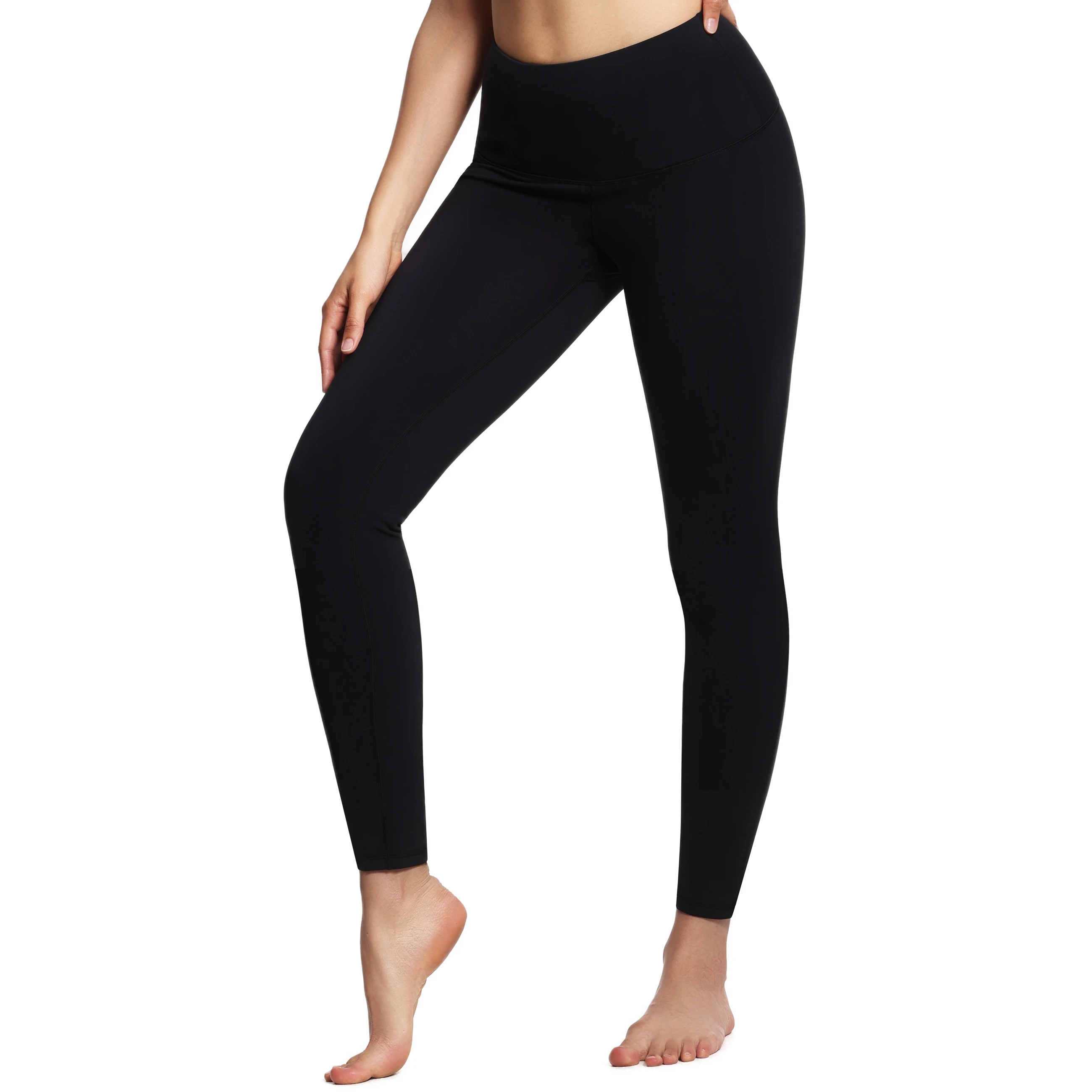 THE GYM PEOPLE Women's High Waist Workout Legging Soft Tummy Control Squat Proof Yoga Running Pants