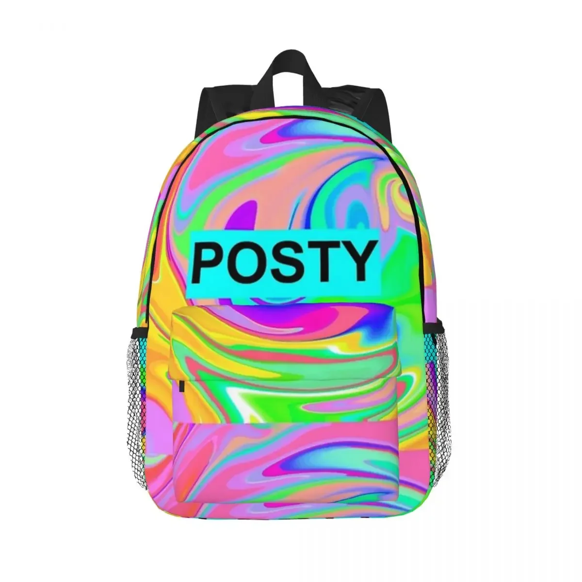 Music Poster Backpacks Teenager Bookbag Cartoon Children School Bags Laptop Rucksack Shoulder Bag Large Capacity