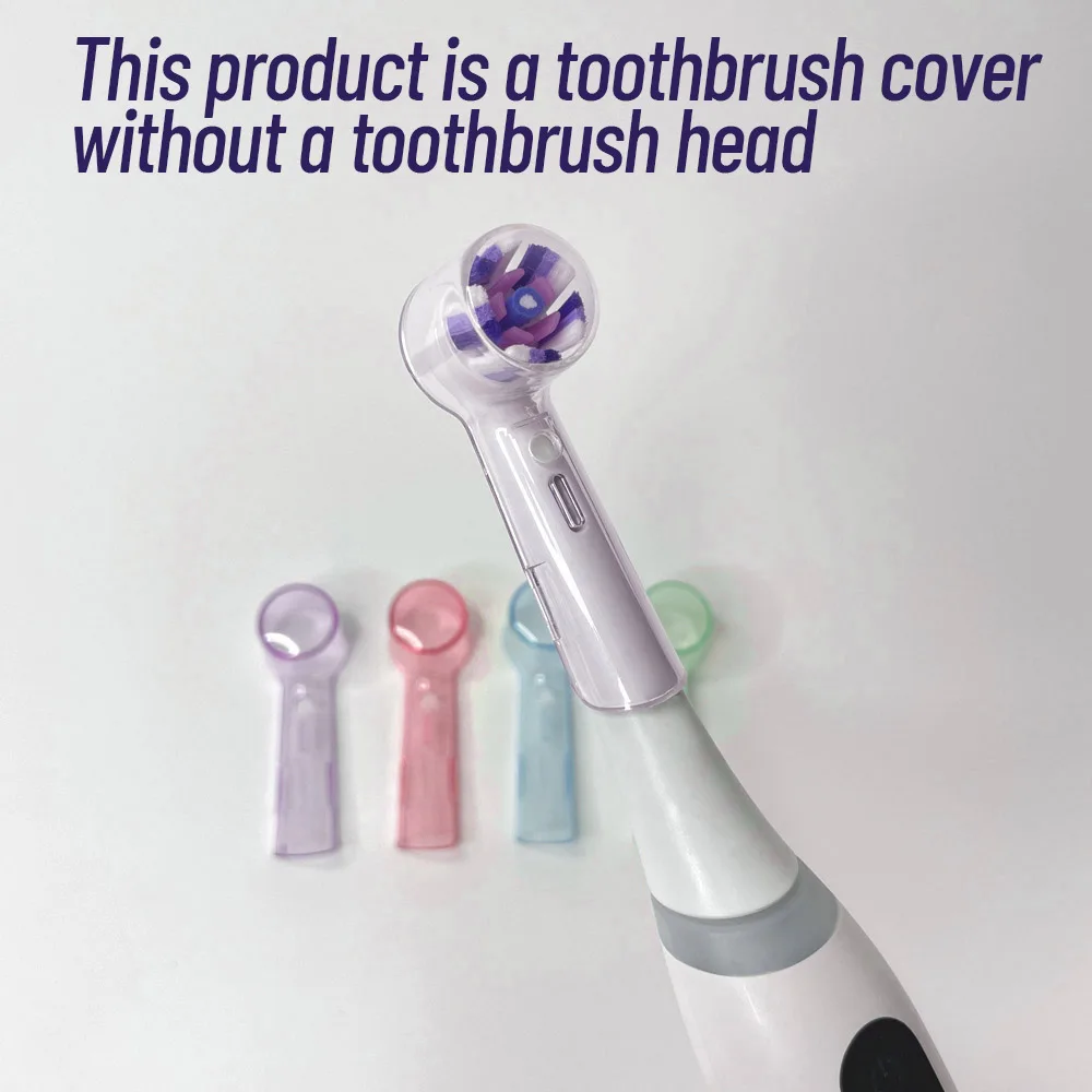 Toothbrush Head Dust Cover Suitable for OralB Replacement Brush Head and IO Series Electric