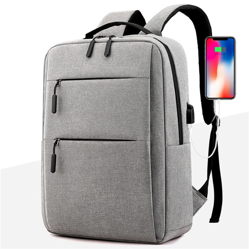 

Men's Backpack Back Pack USB External Charge Laptop Backpack Shoulders Men And Women Fashion Waterproof Travel Backpack New