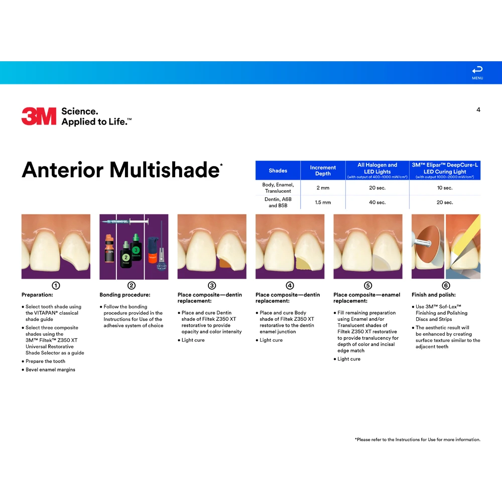 3M Filtek Z350 XT Capsule Body Composite Resin A2 A3 7019A2B Dentistry Light Cure Filling Material Universal Restorative Product