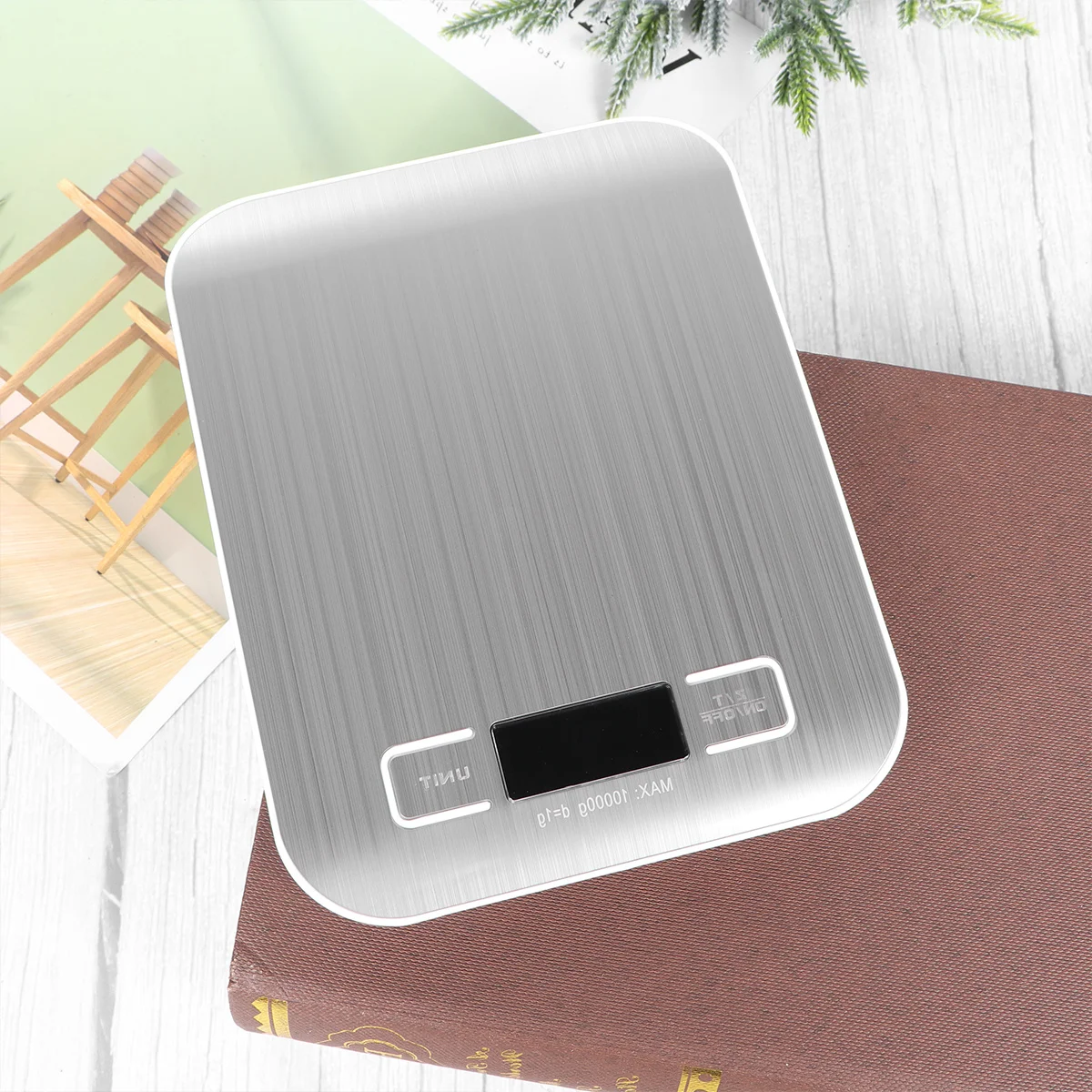 

10 Kg/1g Electronic Kitchen Scale Portable Kitchenware Pronto Food Stainless Steel