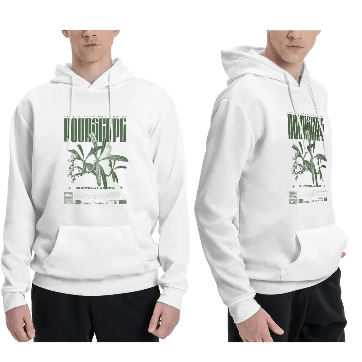 

Aquascaping Bucephalandra, толстовки с капюшоном для аквариума, мужские и женские пуловеры, толстовки с длинными рукавами, уличная одежда, осень-зима
