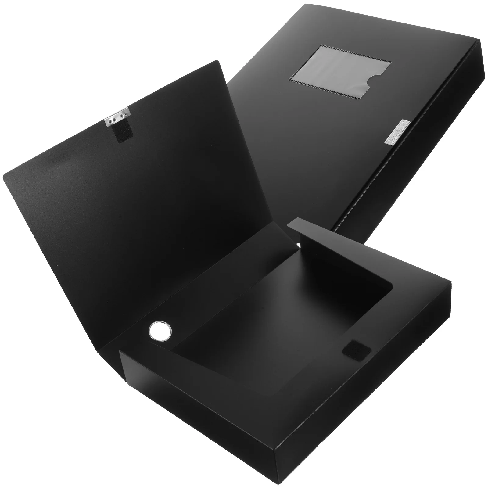 

2pcs Household Paper Multi-Function Organizer Daily Use Case Office Accessory Desktop Storage Box For Files Study Supplies