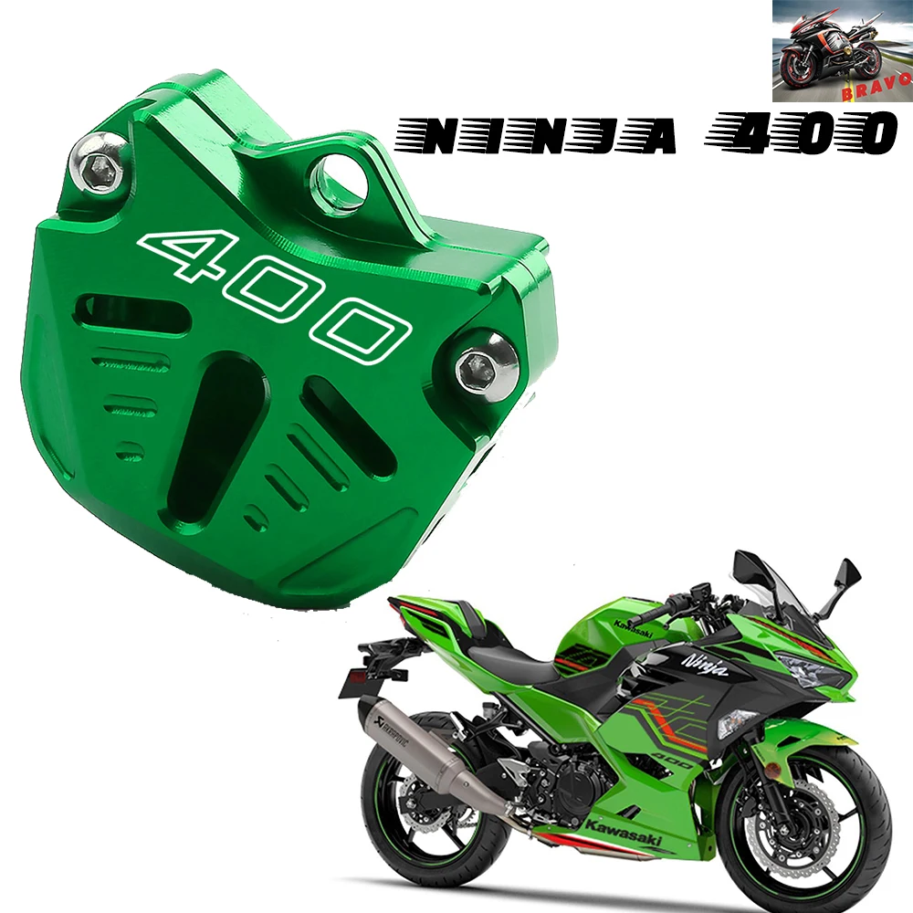 New For Kawasaki Ninja400 Z400 400 Ninja Key Ring Case Accessories Key Cover Protection Shell Embroidery Keychain Motorcycle CNC