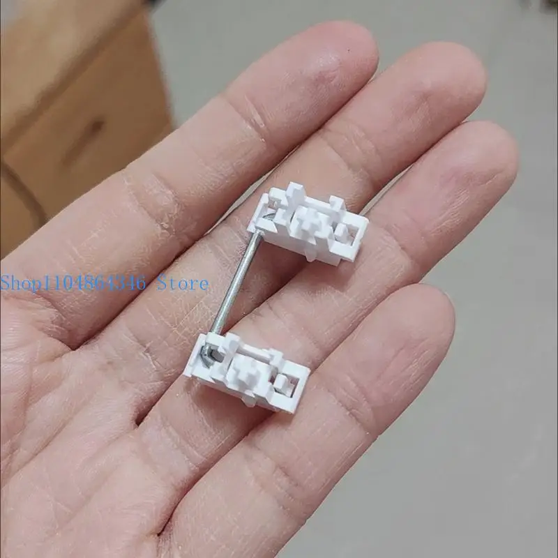 

5asd Бесшумные стабилизаторы давления для механических клавиатур Стальное основание из ПОМ Простая установка Уменьшение отскока