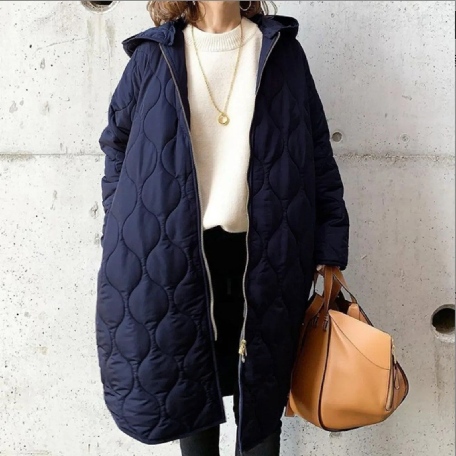 Women's Hoodies Coat Winter Warm Oversize Long Jacket Vintage Fashoin Long Sleeve Clothes Thick Overcoat Solid Woman Coat