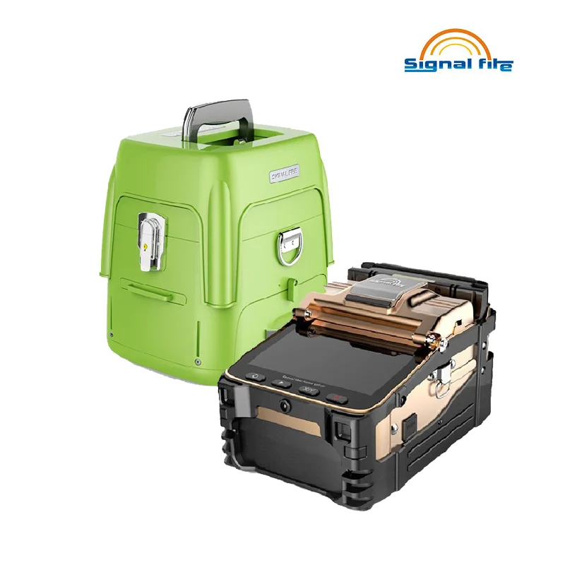 AI-8C  Signal Fire Automatic Optical Fiber Fusion Splicer Intelligent FTTH Optic Fiber Welding Splicing Machine AI-8C