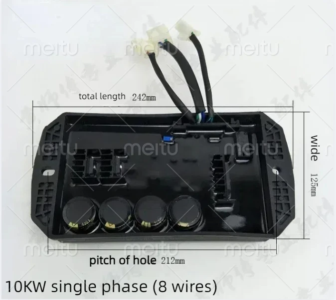 Gasoline Generator 10KW15KW Voltage Regulator 2V77/2V78 Two-cylinder Single-phase Three-phase Voltage Regulator Regulator AVR