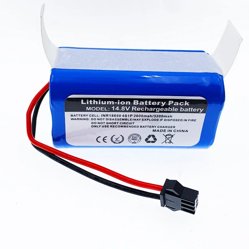 Batería de iones de litio para Conga Excellence, 14,8 V/14,4 V, 2600mAh, 950, 990, 1090, 1790, 1990, Deebot N79S, N79, DN622, Eufy, Robovac 11S, 12x500