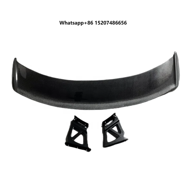 High Quality GT Style Carbon Fiber rear spoiler wing for